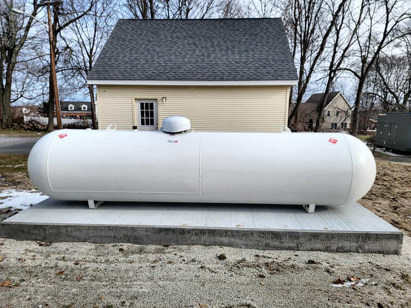Propane Tank and Fuel Piping Installation